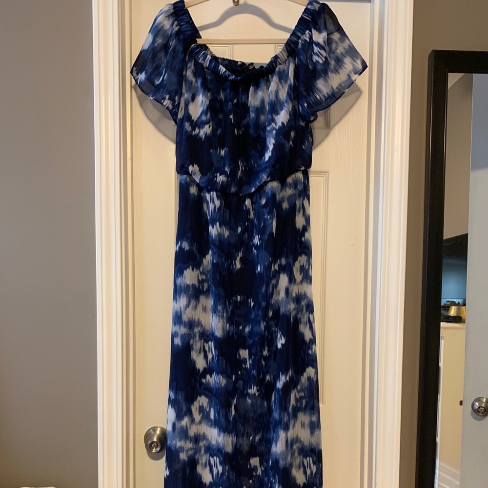 Off Shoulder Maxi Dress